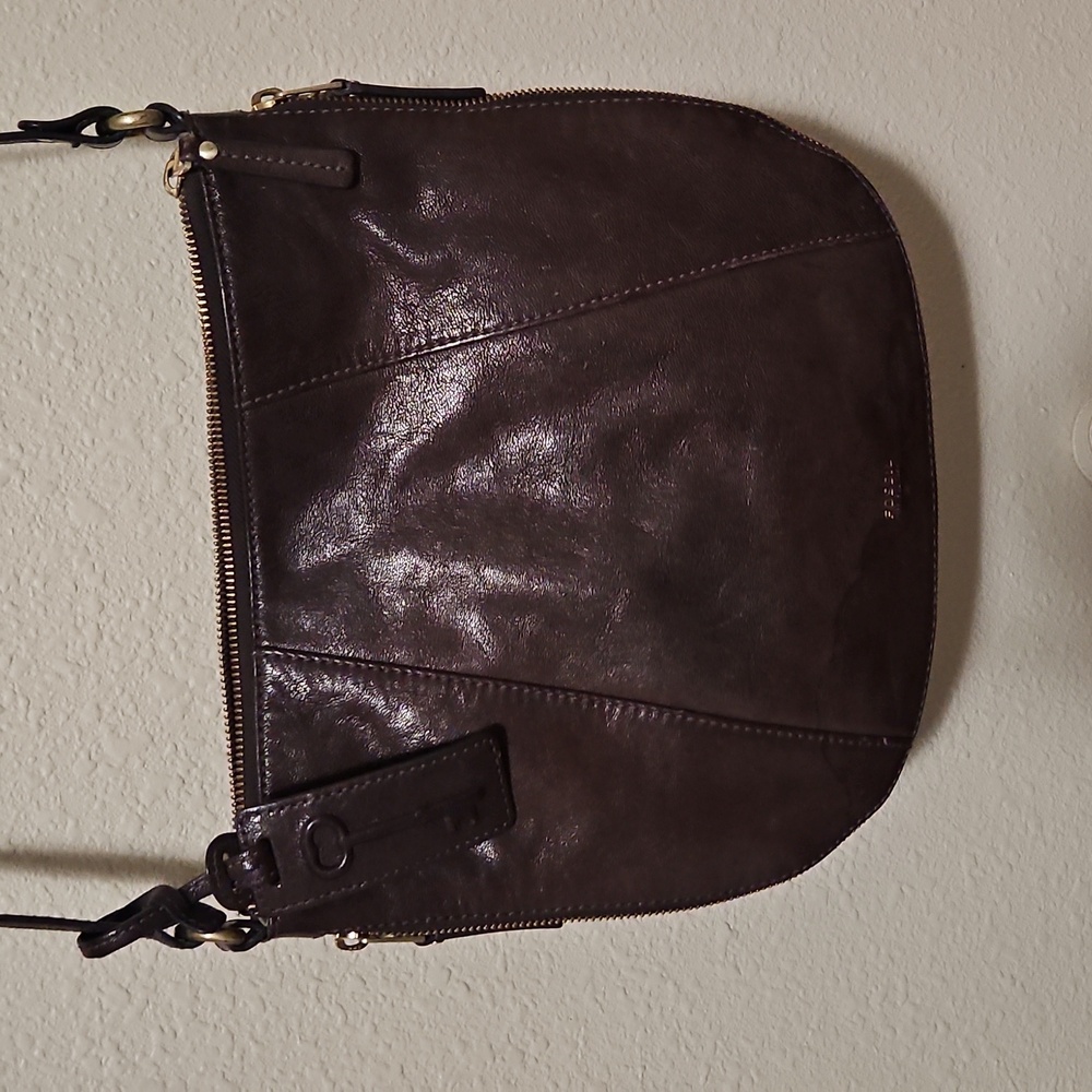 Fossil crossbody Expandable purse/ Hipbag/ Handbag/ Messenger Bag